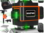 Natančna 4D laserska vodna tehtnica 16 linij - zeleni laser 360°