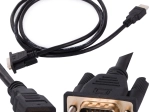 Kabel HDMI na VGA 1,3 m s pozlačenimi konektorji, Full HD