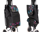 Shopping trolley 30 l with folding seat and large wheels MODERNHOME