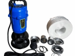 Sewage pump for clean and dirty water 750 W with grinder and hose