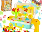 Educational Screw Construction Set with Drill in a Case – 258 pieces