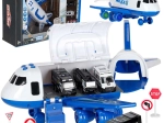 Interaktivno policijsko transportno letalo z avtomobilčki, lučmi in zvoki
