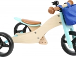 Leseni poganjalec 2v1 TRIKE turkizen