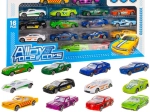Set kovinskih avtomobilčkov 1:64 – 16 kos