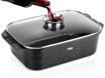Granite Roaster with Lid 7.5 L, 41 × 26 × 16 cm