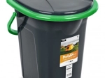 Prenosna toaleta GreenBlue črno-zelena