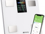 Analitična osebna tehtnica RUHHY z LCD, BIA in aplikacijo Feelfit, bela