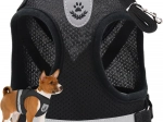 Brezpritisna oprsnica za pse, mačke in zajce z odsevnimi elementi, velikost M