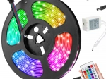 LED trak SMD 5050 RGB 4,5 m vodotesen set z daljinskim upravljalnikom