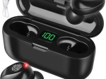 brezžične slušalke Bluetooth s powerbanko