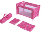 Potovalna posteljica za punčke s torbo