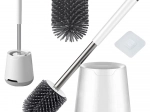 Silikonska viseča WC ščetka s držalom