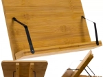 Bambusno stojalo za knjigo, tablico in prenosnik Malatec