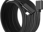 USB-A 2.0 na USB-C kabel 5 m s pravim kotom IZOXIS