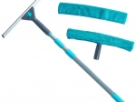 Telescopic window washer with squeegee 57–128 cm, 4-piece set
