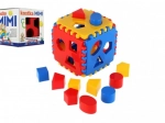 Vstavljalna kocka za otroke iz plastike 13 × 13 × 13 cm