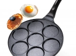 Granitna ponev za jajca s 7 odprtinami Basic Line 26 cm