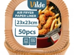 Paper liners for air fryer 23 × 23 cm, 50 pcs