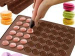 Silicone Mat for Macarons and Cookies