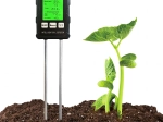 Digitalni talni tester 6-v-1 – merjenje pH, vlažnosti, temperature, rodovitnosti, svetlobe in zračne vlažnosti