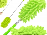 Teleskopski čistilec prahu iz mikrovlaken, zelen
