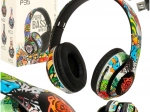 Brezžične naglavne slušalke z Bluetoothom in RGB osvetlitvijo
