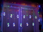 Božične LED svetlobne krogle 3m 108 LED Multicolor