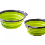 Silikonski zložljiv cedilo 2 kosa