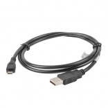 USB kabel 2.0 micro USB AM–MBM5P, 1 m, črn