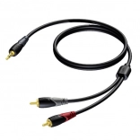 avdio kabel 3,5 mm stereo jack na 2x RCA (cinch) 5 m