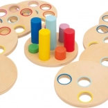 Logična lesena natikajoča igra Small Foot