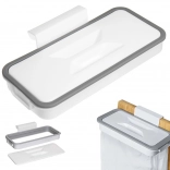 Viseči nosilec za vreče za smeti s pokrovom