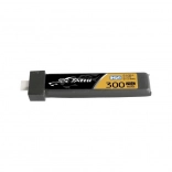 Tattu LiPo baterije 300 mAh 3,8 V 75C 1S HV BT2.0 (5 kosov)