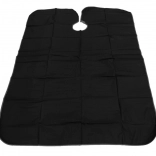 Frizerski strižni pelerina iz najlona 140 × 100 cm, črna