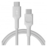 USB-C kabel PowerStream 100W 1,2 m bel, pleten