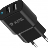 Omrežni polnilec 2× USB‑A 12 W 2,4 A