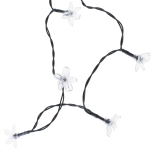 Sončna vrtna svetlobna veriga cvetlice 7 m, 50 LED, multicolor