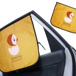 Magnetna sončna zavesa za okno avtomobila z motivom račkice