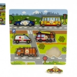 Lesena sestavljanka Moji prvi avtomobili