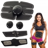 Elektrostimulator EMS 3 v 1 za trebuh, roke in stegna