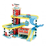 Vilac garaža Vilacity – lesena večnadstropna garaža z dvigalom in avtomobilčki