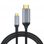 USB‑C na HDMI kabel Savio 3 m v2.0b