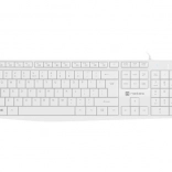 Bela tipkovnica Natec Nautilus z numeričnim delom