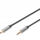 Avdio kabel MiniJack 3,5 mm najlon 3 m