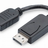 Adapter DisplayPort na HDMI, 1080p 60 Hz, črn, 0,15 m