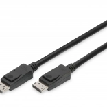 DisplayPort kabel 8K z varovalom, 2 m, črn