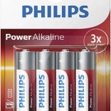 Philips Power Alkaline AA baterije 4 kosi