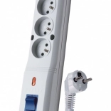 Prenapetostna zaščita LV-530W, 1L, 1,5 m, siva