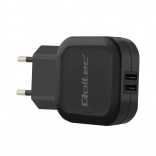Omrežni polnilnik 12W 5V 2.4A 2x USB