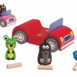 Leseni avtomobilček – KRTEK na izletu